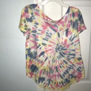 tie dye hollister shirt